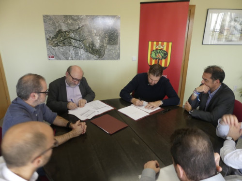 Signem el conveni d'integració tarifària del bus urbà d'Abrera a l'Autoritat del Transport Metropolità (ATM)