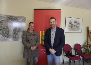 Rebem la visita de la consellera de Turisme del Consell Comarcal del Baix Llobregat, Gemma Rodríguez