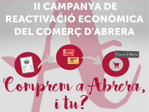 Comprem a Abrera i tu? Iniciem la segona campanya de reactivació econòmica del começ d'Abrera