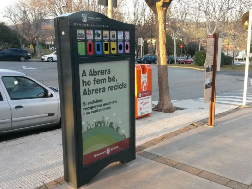 Panell minideixalleria del carrer de l'Església