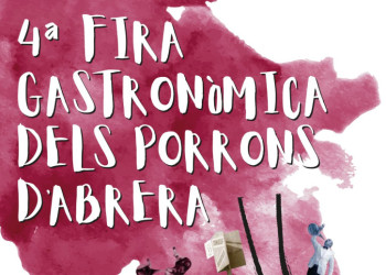 4a Fira Gastronòmica Els Porrons d'Abrera - Cartell