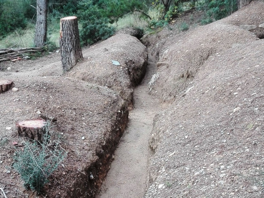 Jaciment de les Trinxeres de la Guerra Civil d'Abrera