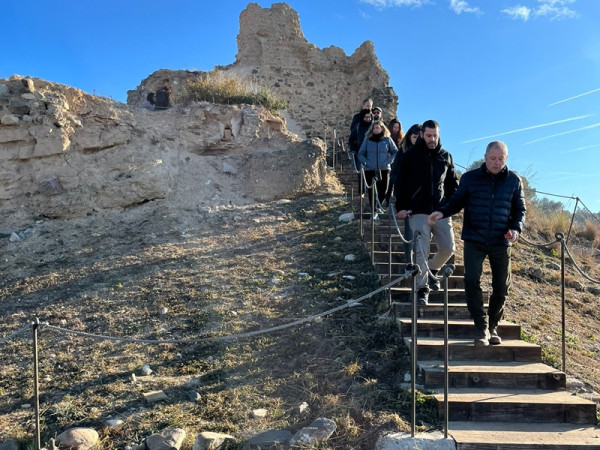 A Abrera gaudim del nostre patrimoni! Aquest dissabte 13 de gener hem assistit a la passejada patrimonial 'L’Abrera feudal: del Castell de Voltrera a Can Morral del Molí'