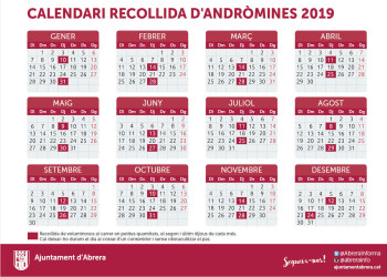 Calendari d'Andròmines