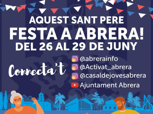 Aquest Sant Pere, Festa a Abrera!