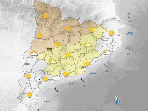 Avís fred i neu a Abrera 5 i 6 gener 2021