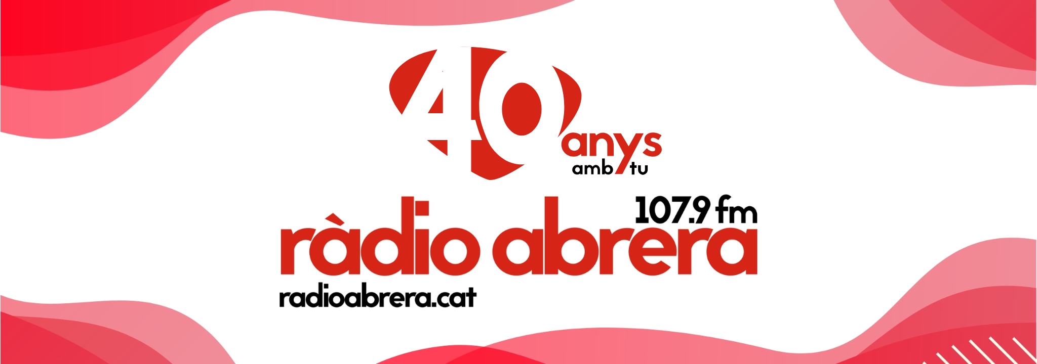 40è Aniversari Ràdio Abrera - Logo