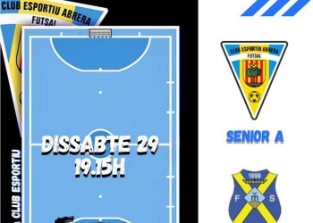 Calendari Partits Club Esportiu Futsal Abrera dissabte 29 de gener de 2022 - Senior