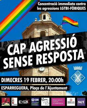 Cap agressió sense resposta!