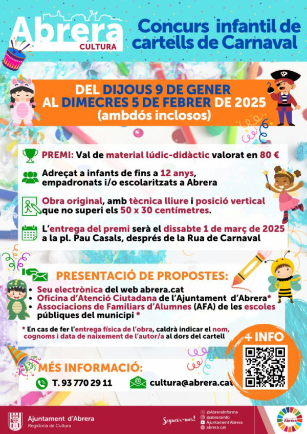 Concurs de Cartells de Carnaval 2025