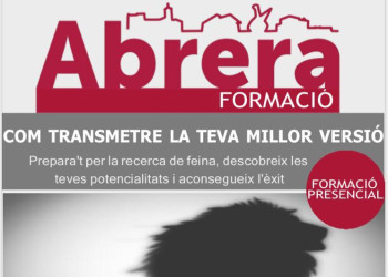 CARTELL CURS COM TRANSMETRE LA TEVA MILLOR VERSIÓ MAIG 2023