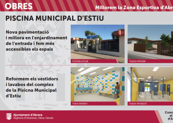 Millorem les instal·lacions de la Piscina Municipal d'Estiu