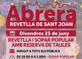 Revetlla de Sant Joan 2023. Nucli urbà d'Abrera