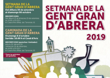 Cartell Setmana Gent Gran Abrera 2019