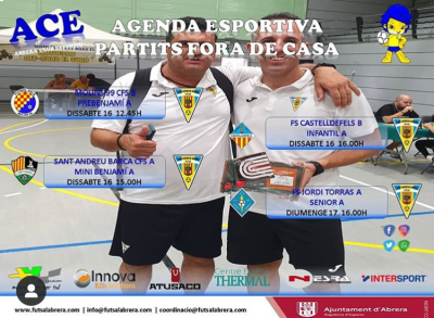 CE FUTSAL ABRERA - Calendari partits fora cap de setmana 16 i 17 de novembre de 2019.png