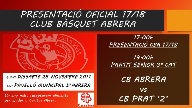 Presentació Club Bàsquet Abrera 2017