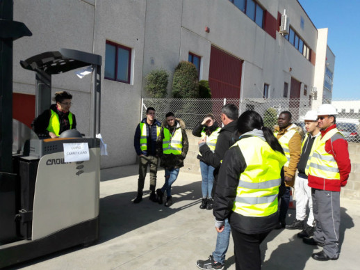 Curs de carretilles. Departament de Promoció Econòmica