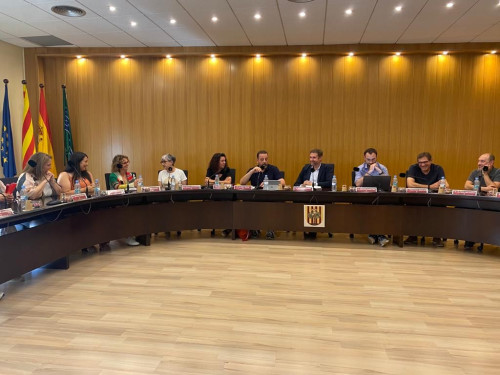 Darrer ple municipal de l'Ajuntament d'Abrera del mandat 2019-2023 celebrat el 14 de juny de 2023.