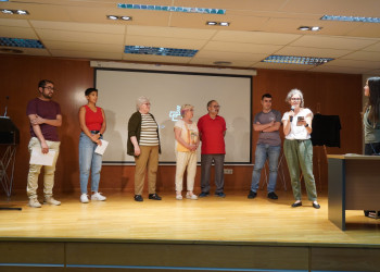 Més de 40 persones assisteixen a l’acte de cloenda dels cursos de català i la trobada de parelles lingüístiques del Voluntariat per la llengua, organitzada per l’Oficina de Català d’Abrera