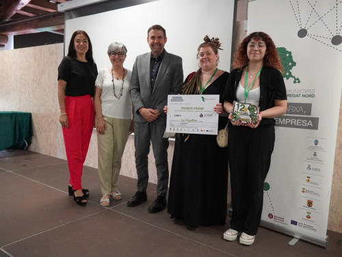 La Llibreria Figaflor d'Abrera, premiada en el 12è Concurs d’Iniciatives Empresarials del Baix Llobregat Nord dins el programa "Fem Xarxa, Fem Empresa"