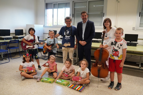 L'Escola Municipal de Música ha iniciat el curs escolar musical 2023-24 amb 190 alumnes matriculats