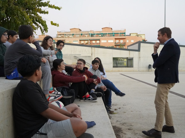 Finalitzem les visites d'inici de curs amb els espais socioeducatius Kalima i Galàxia