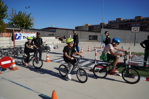 A Abrera apostem per la mobilitat segura a les escoles amb formació teòrica i pràctica de l'alumnat de cinquè de primària