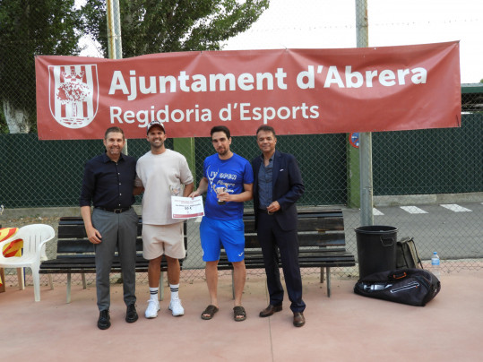 Lliurem els premis del XXXII Campionat de Frontó per parelles d'Abrera