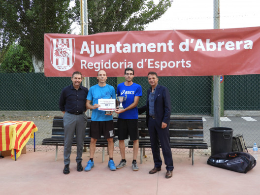 Lliurem els premis del XXXII Campionat de Frontó per parelles d'Abrera