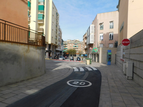 Millorem l'accessibilitat en un tram del carrer Major d'Abrera