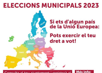 Inscripció al cens electoral de les persones residents Estrangeres (CERE) per a participar en les eleccions municipals