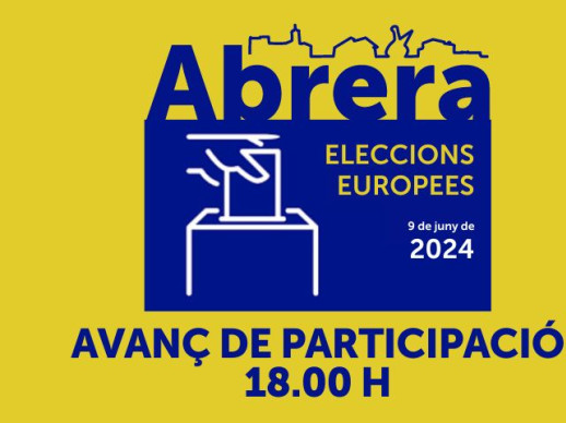 ELECCIONS PARLAMENT EUROPEU - PARTICIPACIÓ 18H