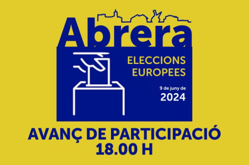 ELECCIONS PARLAMENT EUROPEU - PARTICIPACIÓ 18H