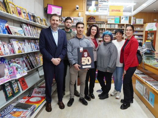 Estanc Ollé, 50 anys de trajectòria comercial a Abrera. Enhorabona!