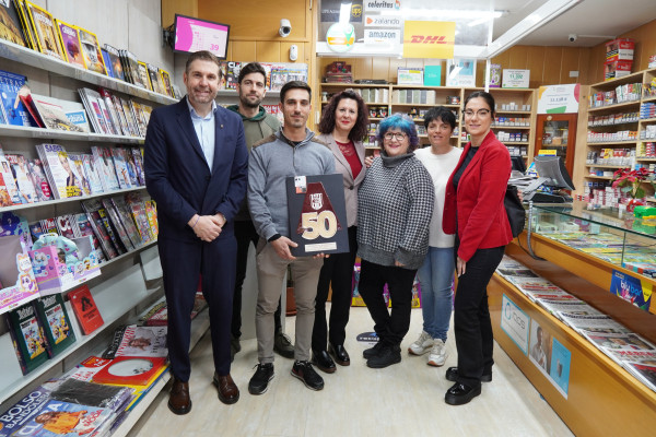 Estanc Ollé, 50 anys de trajectòria comercial a Abrera. Enhorabona!