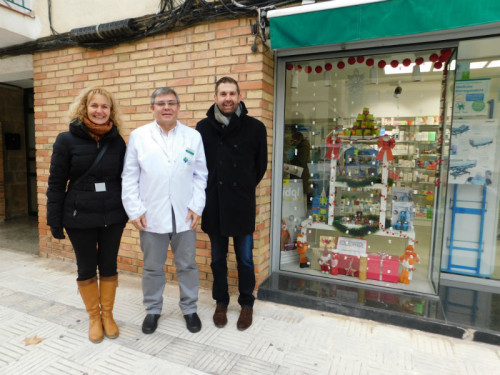 Setè Concurs d’Aparadors Nadalencs. Farmàcia El passeig