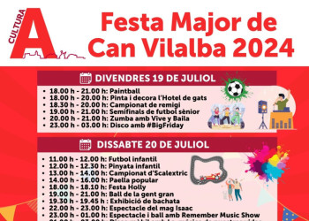 FESTA MAJOR CAN VILALBA 2024