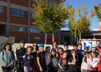 A Abrera apostem per la mobilitat segura a les escoles amb formació teòrica i pràctica de l'alumnat de cinquè de primària