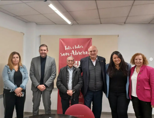 Signem novament el conveni de col·laboració amb Creu Roja del Baix Llobregat Nord per al foment del projecte "Donem Suport" d’entrega d’aliments i materials de primera necessitat