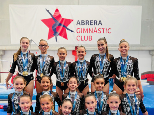 Felicitem l’Abrera Gimnàstic Club pels seus darrers èxits assolits als Campionats de Catalunya, al Campionat d'Espanya i a la Lliga Iberdrola