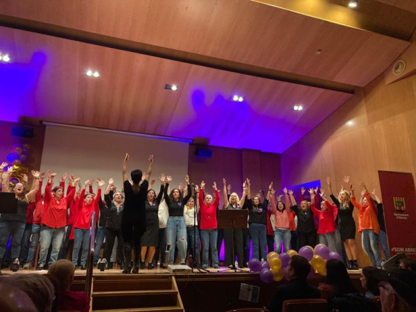 Celebrem el 5è aniversari del cor 'Amb Cor de Gospel' amb un concert contra les violències masclistes