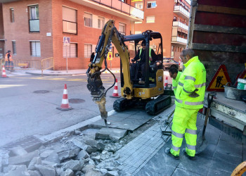 Millorem Abrera! Iniciem obres de millora de la seguretat per a vianants i vehicles en el carrer de Martorell del nucli urbà