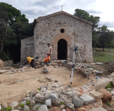 Iniciem la campanya d’excavació arqueològica i de restauració 2024 a Sant Hilari