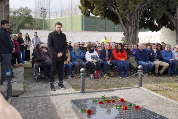 Treballem per la memòria històrica i democràtica! Homenatge als assassinats pel franquisme a Abrera i Olesa de Montserrat