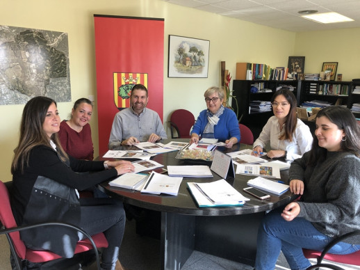 Rebem la visita de la consellera de Turisme del Consell Comarcal del Baix Llobregat, Gemma Rodríguez