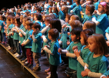 Un total de 36 alumnes de l'Escola Municipal de Música d'Abrera participen al Cantaxics 2022 de Manresa