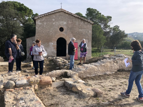 A Abrera descobrim el nostre patrimoni! Èxit de participació en la visita guiada al jaciment arqueològic de Sant Hilari oberta a la ciutadania