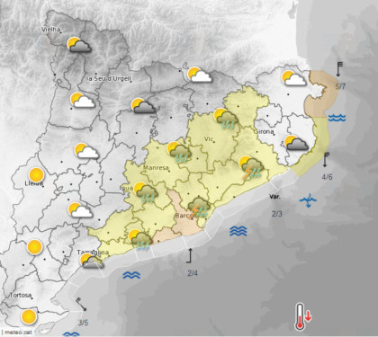 Pre alerta pla Inuncat. 5 de setembre de 2019