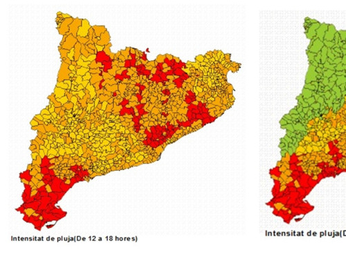 Activat el Pla INUNCAT del CECAT per fortes pluges a Abrera