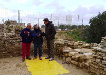 Visita al jaciment arqueològic de Sant Hilari d'Abrera